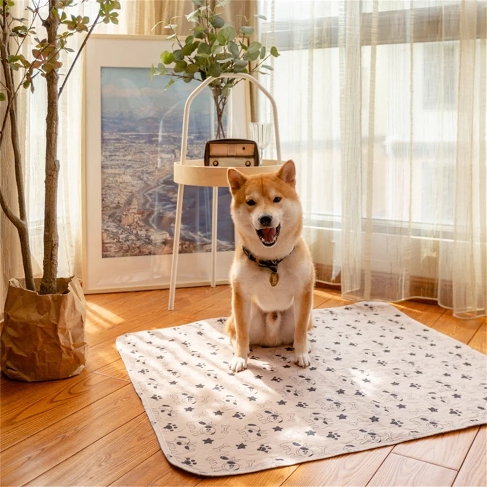 Dog Pee Pad Blanket,Reusable Puppy Pads,Washable Puppy Training Pad,Pet Pee Pad,Leak-Proof Potty Pad,For Small Medium Large Dogs