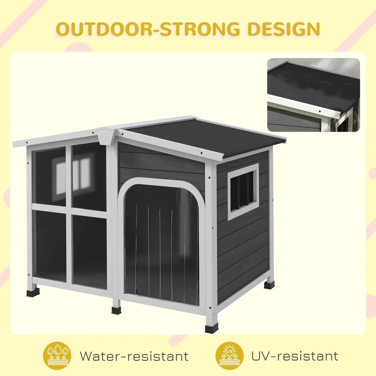 High Quality Dog House Outdoor 2 Story Dog House Waterproof Dog House For Sale
