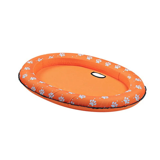 Portable Foldable Dog Swimming Float Soft Cooling Pet Inflatable Raft PVC Pet Floating Raft Pool