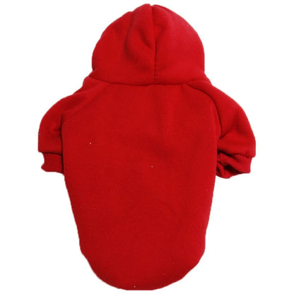 Winter Dog Clothes Sport Hoodies Sweatshirts Warm Coat Clothing Autumn for Small Medium Large Dogs Big  Pets Puppy hooded sweats
