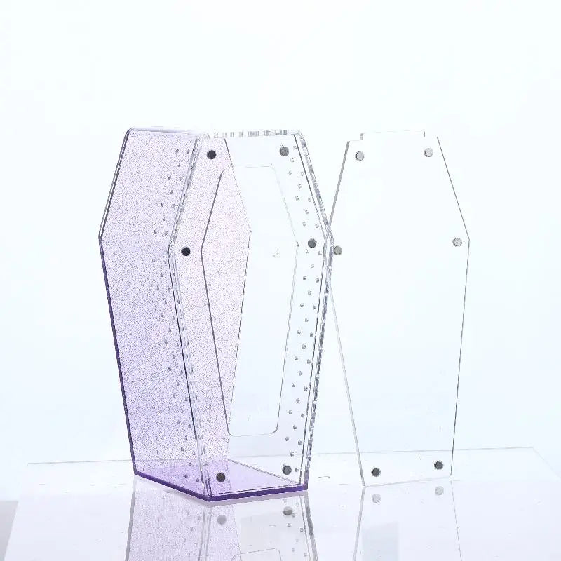 Acrylic Transparent Reptile Enclosure Insect Spider Lizard Feeding Cage Reptile Breeding Box Ventilation Arboreal Enclosure Case
