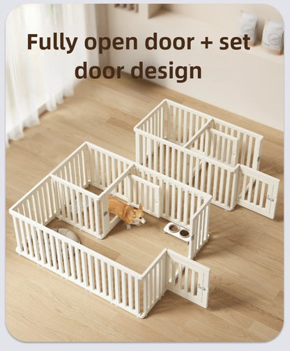 Pet Fence Interior Household Dog Fence Safety Protection Fence Anti Escape Free Splicing Dog Cage Portable Pet Partition Product