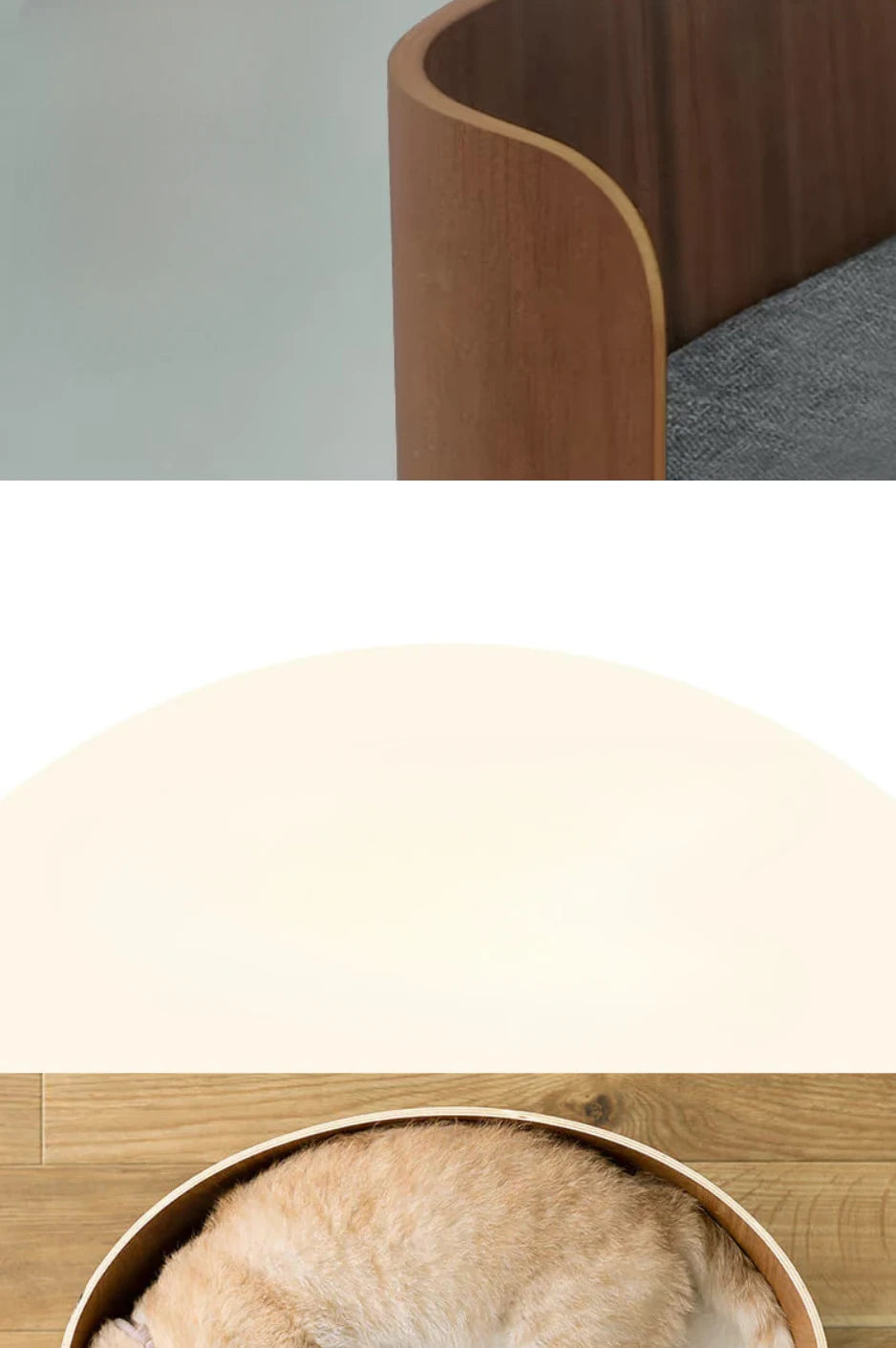 Wooden Pet Beds Mats and Furniture Indoor Cat House Soft Luxury Skidproof Cats Bed Sofa Comfortbale Cat Supplies Products