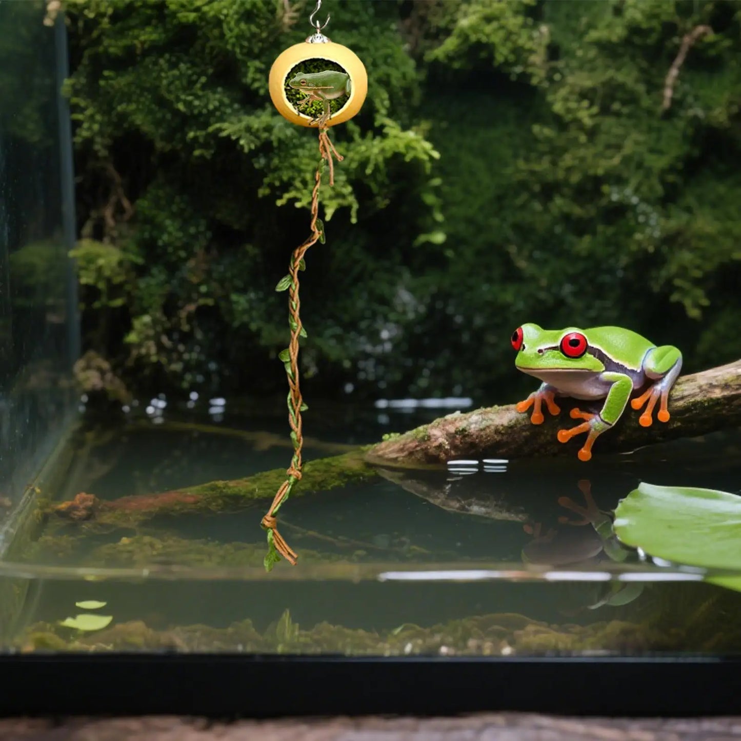 Jumping Spider Terrarium Hideouts With Extended Climbing Strip Magnetic Jumping Spider Habitat Hideaway House Accessories