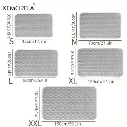 2PCS Washable Pet Training Pads - Reusable Puppy Pee Pads with Quick-Dry Surface,Leak-Proof Backing for Crate,Bed Multiple Sizes