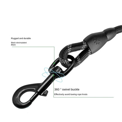 1PC Follow Closely Short Training Dog Leash Soft Strong Dog Lead Heavy Duty Durable Pet Leashes Dog