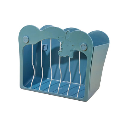 Rabbit Hay Feeder Guinea Pig Hay Feeder Less Waste Hay Rack Feeding Hay Manager for Ferret Bunny Chinchillas Small Animals