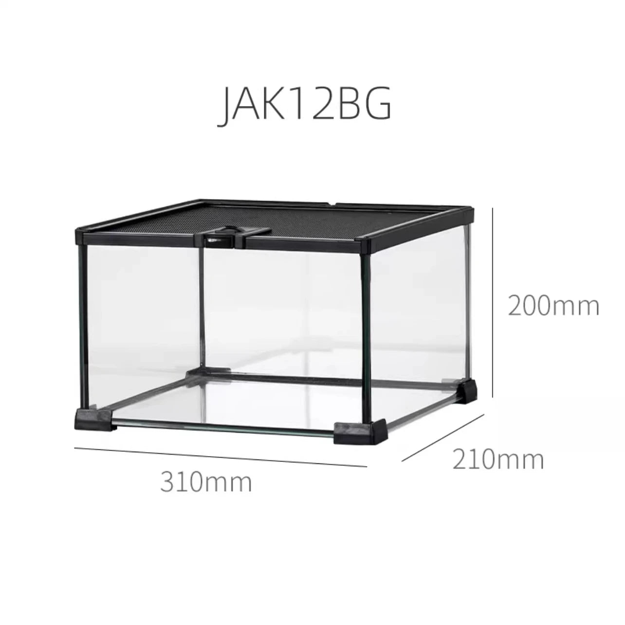 Arboreal Reptile Breeding Box Set for Lizard Snake Horned Frog Spider Scorpion,Climbing Pet Tank and Housing Kit