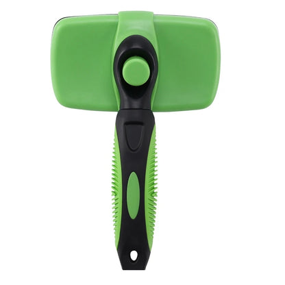 N84R-Pet Grooming Brush Comb Dog Self Cleaning Brush For Small Large Dog Cat Short Long Hair Shedding