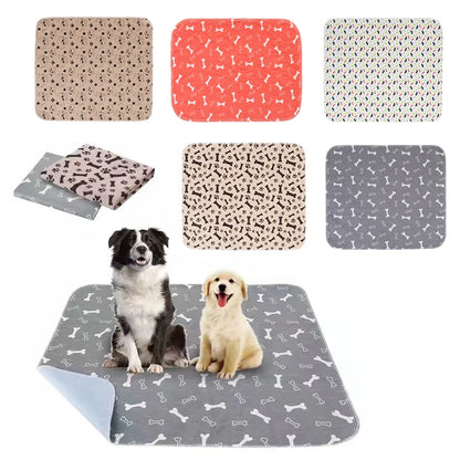 Pheromone-Infused Puppy Pads, Reusable Dog Training Pee Mats, Robust 4-Layer Leak-Proof Padding with Anti-Slip Base