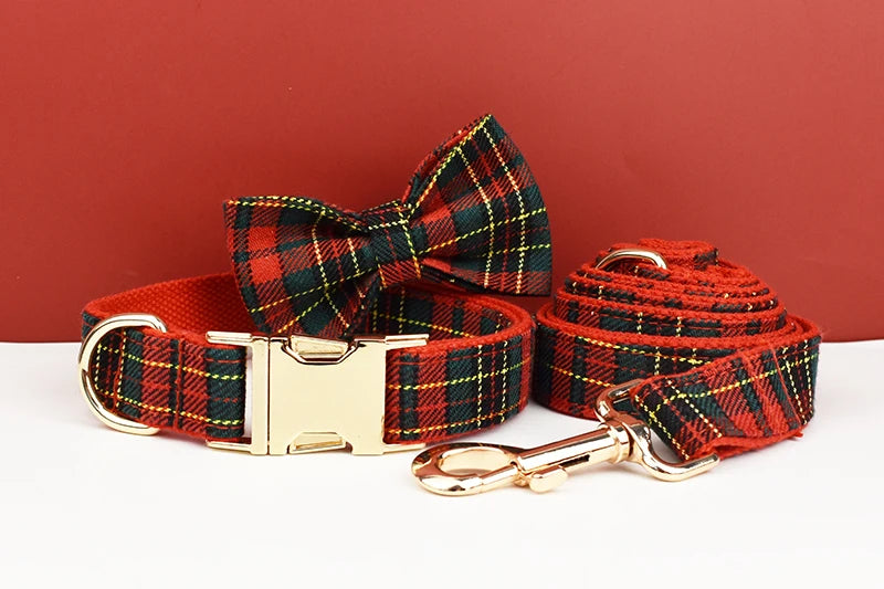 Luxury Dog Leash and Collar ，retractable walking collar for small and big pet .
