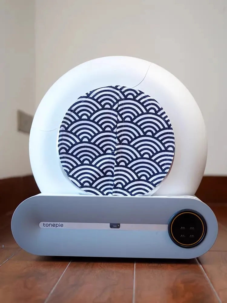 Closed Smart Litter Box Door Curtain Deodorant Pet Accessories Pure Handmade Cotton Deodorant Belt Litter Cat Toilet Cat Supplie