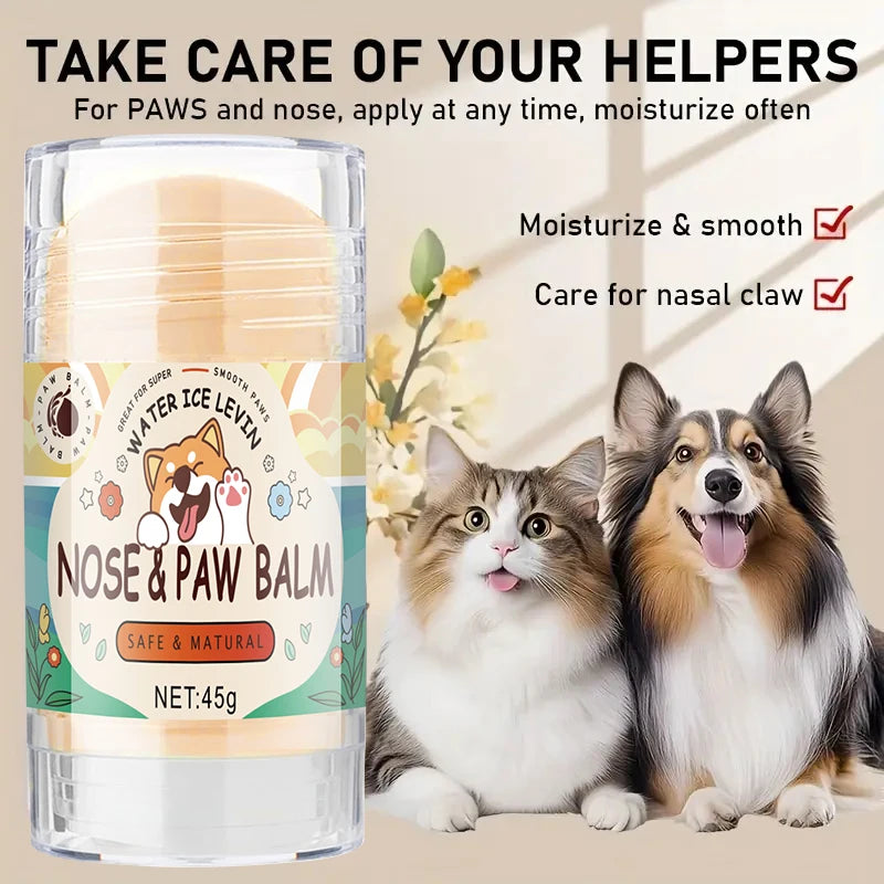 45g Pet Claw Care Cream, Coconut Oil and Niacinamide Pet Claw Cream - Deep Moisturizing, Non-Greasy, Quickly Relieves Dry Claw