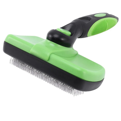 N84R-Pet Grooming Brush Comb Dog Self Cleaning Brush For Small Large Dog Cat Short Long Hair Shedding