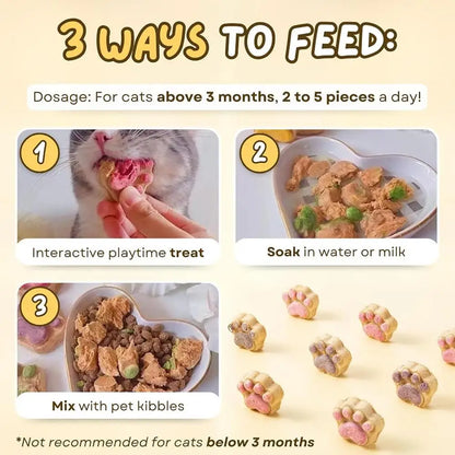 Pet Cat Snacks Freeze-dried Cats Snacks Cat Claw Snacks Cat Dog Universal Snacks Train To Get Rewarded Pet Treats Kitty Food