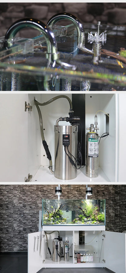 Aquarium 2500L/H 2.5m DC Water Circulation Frequency Conversion Water Pump Fish Tank Filter Submersible Fountain Pump