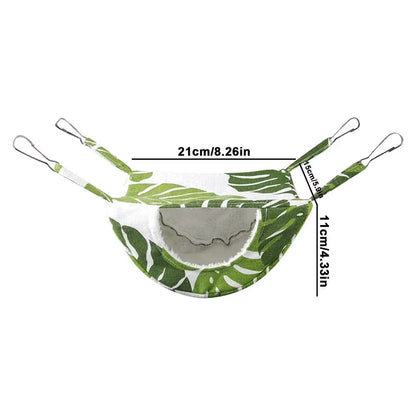 Ferret Hammock for Cage ，Guinea Pig Hideout Mouse Hammock Ferret Bed,Hamster Bed, Hanging Hammock,Warm Bed for Ferret,Chinchilla
