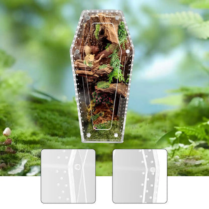 Acrylic Jumping Spider Enclosure Reptile Terrarium Spider Tank