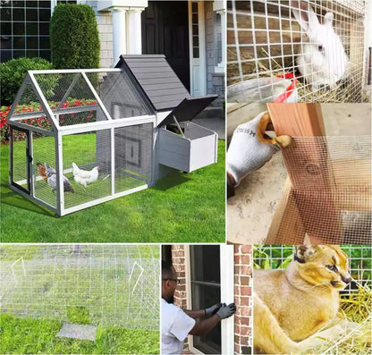 Hot Dip Galvanized Breeding Welding Wire Mesh Chicken Rabbit Squirrel Cage Mesh Balcony Garden Safety Net Anti Mouse Snake Fence