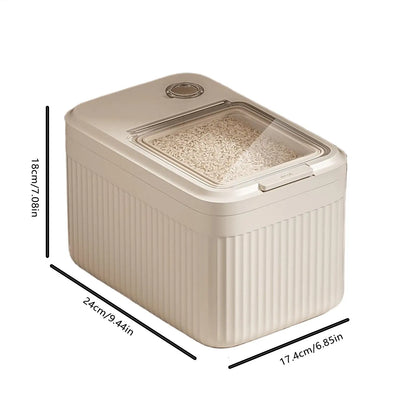 Dog Food Storage Sealed Container for Dog Food Airtight Treat Dispenser Weatherproof for Home Farm Garage Barn Pantry Soybean