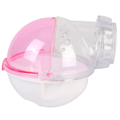 Bathroom Cage Box Pet Hamster Small Animal Bath Sand Room House Pets Hamster Mouse Small Animals Toilet For Hamster Mouse
