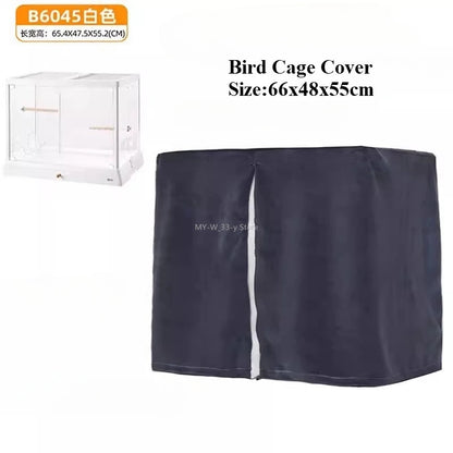 Bird Cage Cover Sunshade Breathable and Splashproof Large Bird Cage Cover Parrot Cage Shading Protective Products Bird Supplies