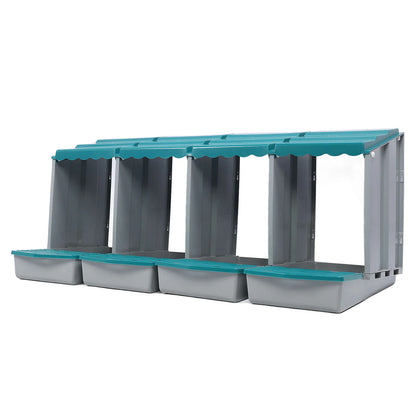 Chicken Nesting Box PP Comfortable Spacious Easy To Clean Chicken Egg Laying Box for Hens Ducks Poultry Supplies