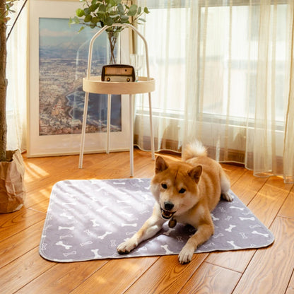 Pheromone-Infused Puppy Pads, Reusable Dog Training Pee Mats, Robust 4-Layer Leak-Proof Padding with Anti-Slip Base