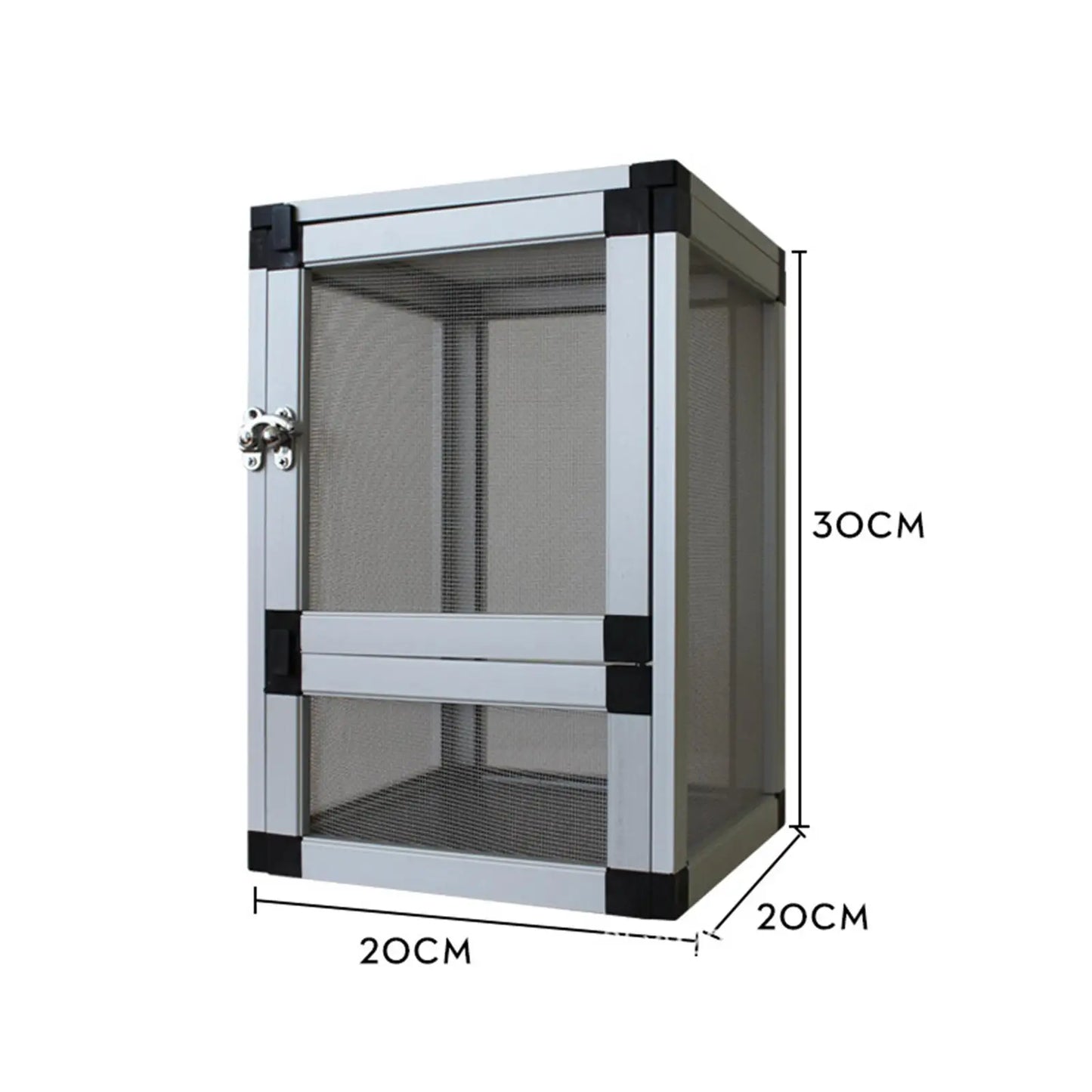 Air Screen Cages Storage Portable Reptile Cage Reptiles Habitat Breeding Box for