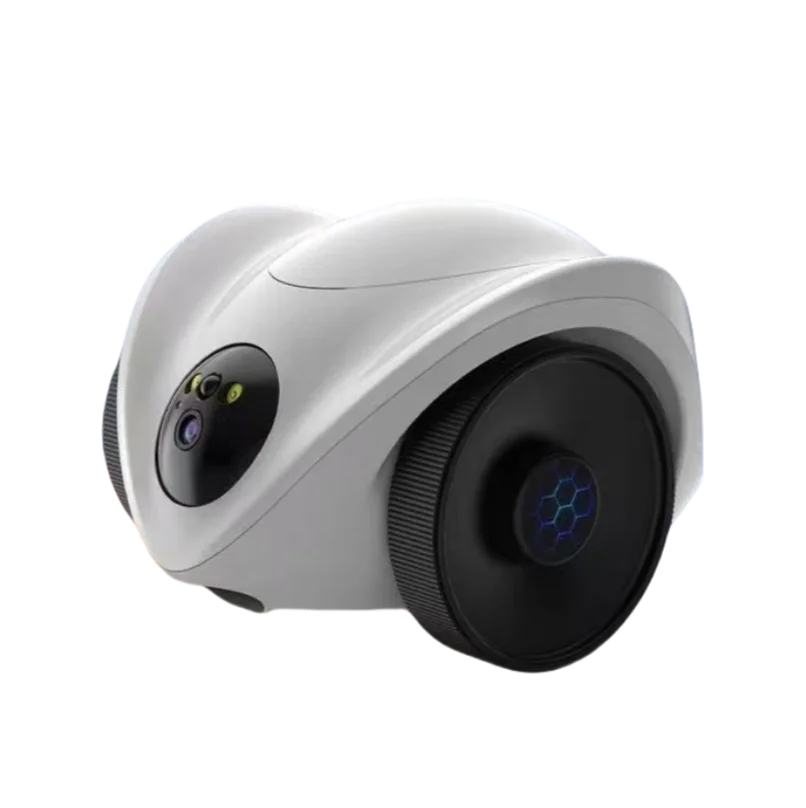 Robot Dog Interactive Feeder Wifi Link Cat Companion Food Treat Automatic Dispenser Cat Dog Interactive Toy