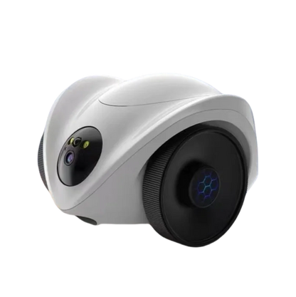 Robot Dog Interactive Feeder Wifi Link Cat Companion Food Treat Automatic Dispenser Cat Dog Interactive Toy