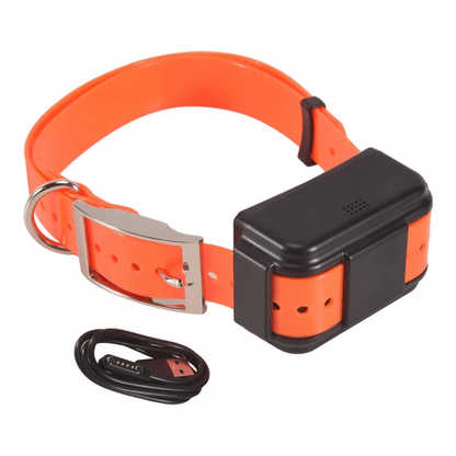 -ABAB Pet Tracker Gps Collar For Dogs Real Time Tracking Animal IP67 Waterproof Hound Locator For Medium Big Dog