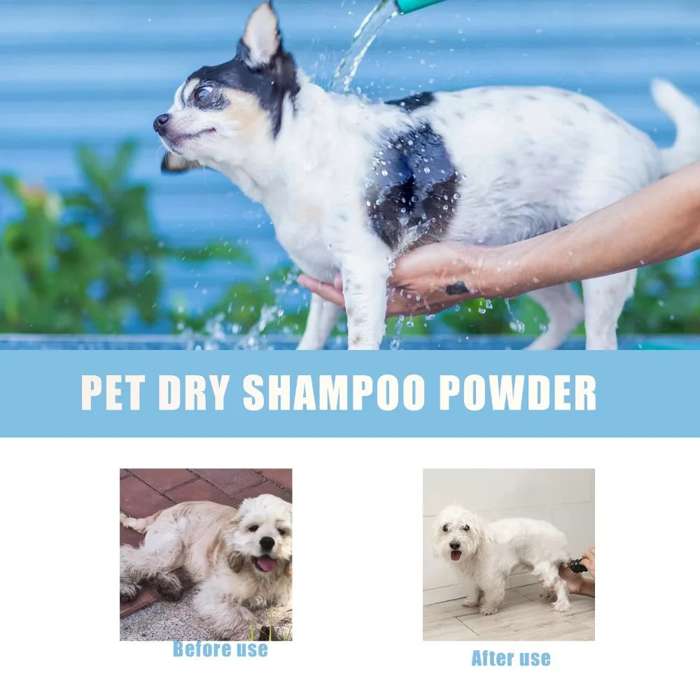 1pcs Premium Whitening Pet Grooming Shampoo - Cat Dog Universal Bath Shampoo With Lasting Fragrance And Clean Formula