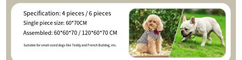Cat dog cages household indoor pet enclosures small to large dog enclosures for free combination training and toilet isolation