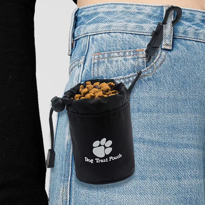 Pet Dog Puppy Training Treat Snack Pet Feed Pocket Pouch Multifunctional Pouch Food Crossbody Bag Pocket Dogwalking Waist Bag