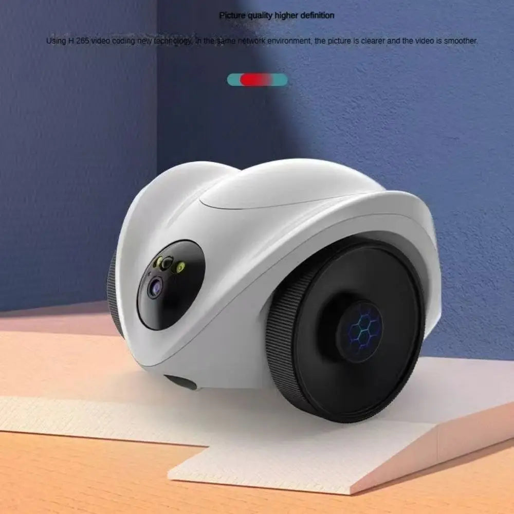 Wifi Whole-house Mobile Snack Dispensing Toy With HD Camera Cat Dog Smart Interactive Toy Pet Companion Robot