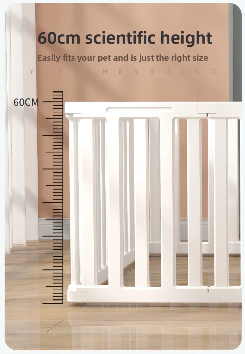 Pet Enclosure Fences Plastic 60CM Indoor Outdoor Small Dog Stable Multi-functional Pet Restriction Cage Supplies Accessories