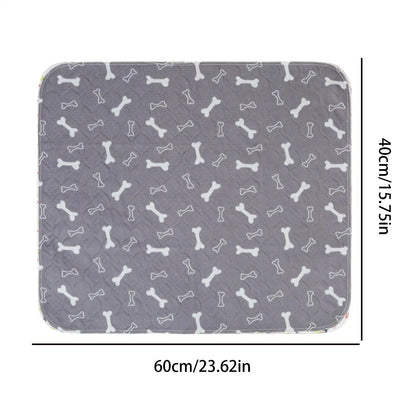 Dog Pee Pads Fast Absorbent Pet Training Mat Reusable Washable Absorbent Pee Pads For Home Potty Playpen Crate Litter pad