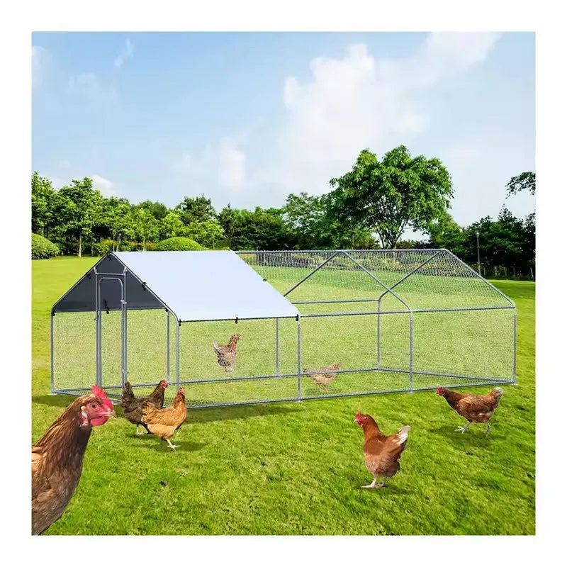 Outdoor Large-scale Chicken Duck Breeding Shed Nests Weatherproof Farm Poultry Cages Simple Breathable Pet Supplies Accessories
