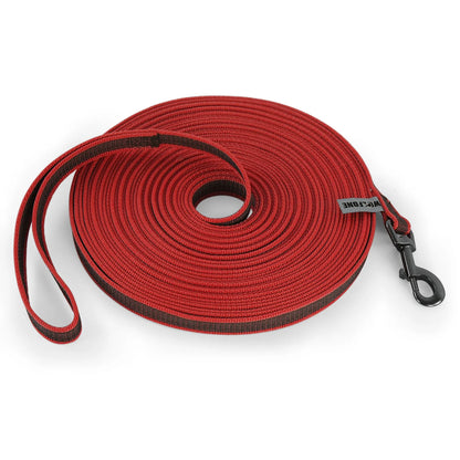 1.5M/2M/5M/3M/15M Medium small Long Dog Leash Latex Silk Easy and Convenient Training Big Dual color dog leash 10 meters