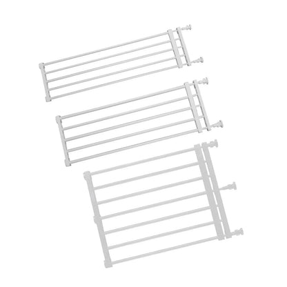 Retractable Pet Dog Gate Expandable Protection Barrier Hallways Stairs Lawn