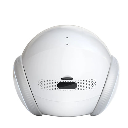 Famue Home Security Robot for Elderly & Kids – Auto Charging Smart Camera with IR Night Vision, Two-Way Audio and Full House