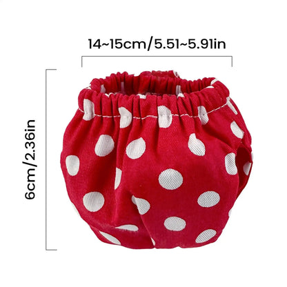 Ferret Diapers Highly Absorbent Leak-proof Bunny Diapers for Rabbits for Gerbils Mice Degus Ferrets Hamster Chinchillas