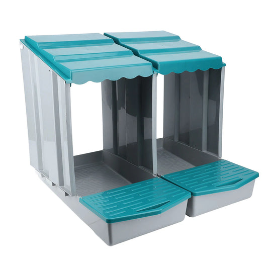 Chicken Nesting Box PP Comfortable Spacious Easy To Clean Chicken Egg Laying Box for Hens Ducks Poultry Supplies