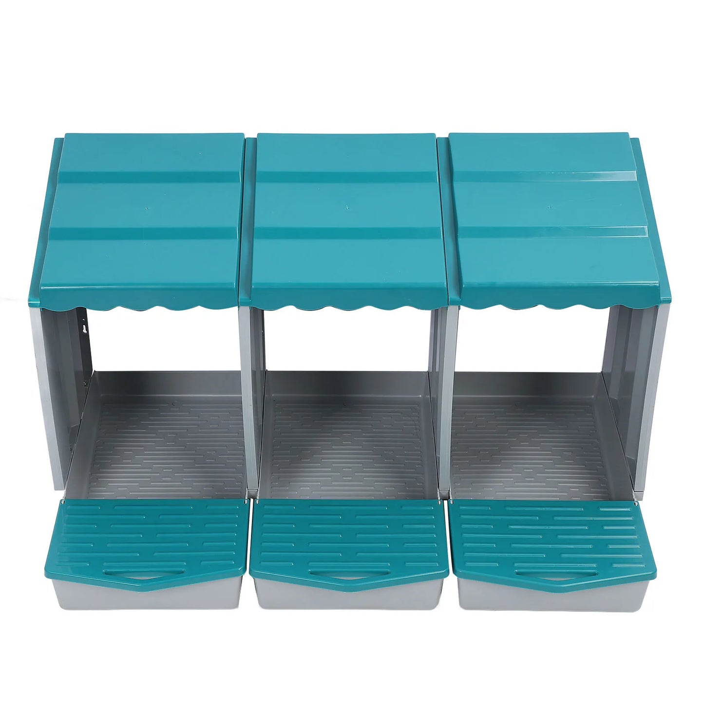 Chicken Nesting Box PP Comfortable Spacious Easy To Clean Chicken Egg Laying Box for Hens Ducks Poultry Supplies