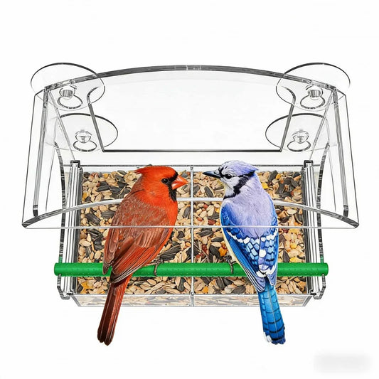 Parrot Breeding Cage Transparent Acrylic Large Special Cockatiel Budgerigar Lovebird Canary Pet Bird Cage