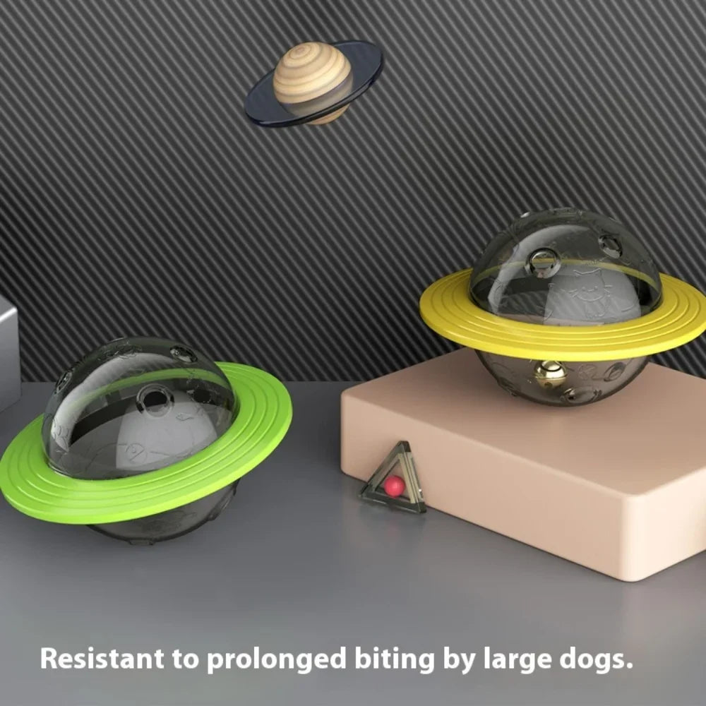 Durable Dog Food Feeder Interactive Toys Chew Proof Pet Dog Cat Toys Wobble Ball Food Feeder for Powerful Chewers Training