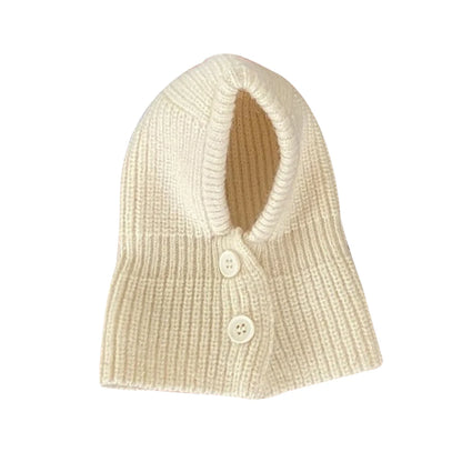 Pet Warmth Cover Head Knitted Hat Dog Small Dog Decoration Teddy Dog Accessories Small Dogs Winter Pet Warm Pullover Hat