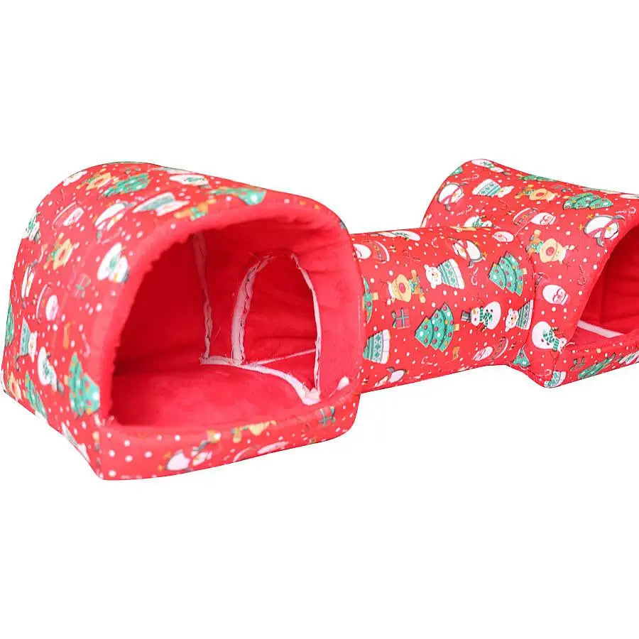 Hamster House Guinea Pig Bed Cave House Hideout for Dwarf Rabbit Bunny Ferret Hamster Chinchilla Hedgehog Washable Cage Nest