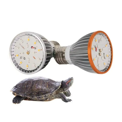 LED Reptile Light Bulb UVA UVB E27 Terrarium Lamp Full Spectrum 5.0/10.0 Lighting Small Pet Heating Bulb Night Vision